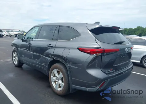 2023 Toyota Highlander Le from USA, damaged, VIN 5TDKDRBH0PS028747